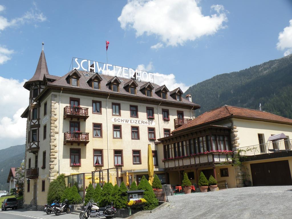 Hotel Schweizerhof Sta Maria Santa Maria Val Muestair Dış mekan fotoğraf